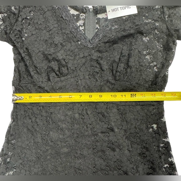 Royal Bones size large black dress NWT in perfect condition! Lace layer on top. - Picture 8 of 12
